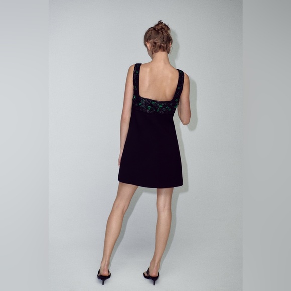 ZARA Bloggers Fav Sequin Dress - Picture 3 of 14